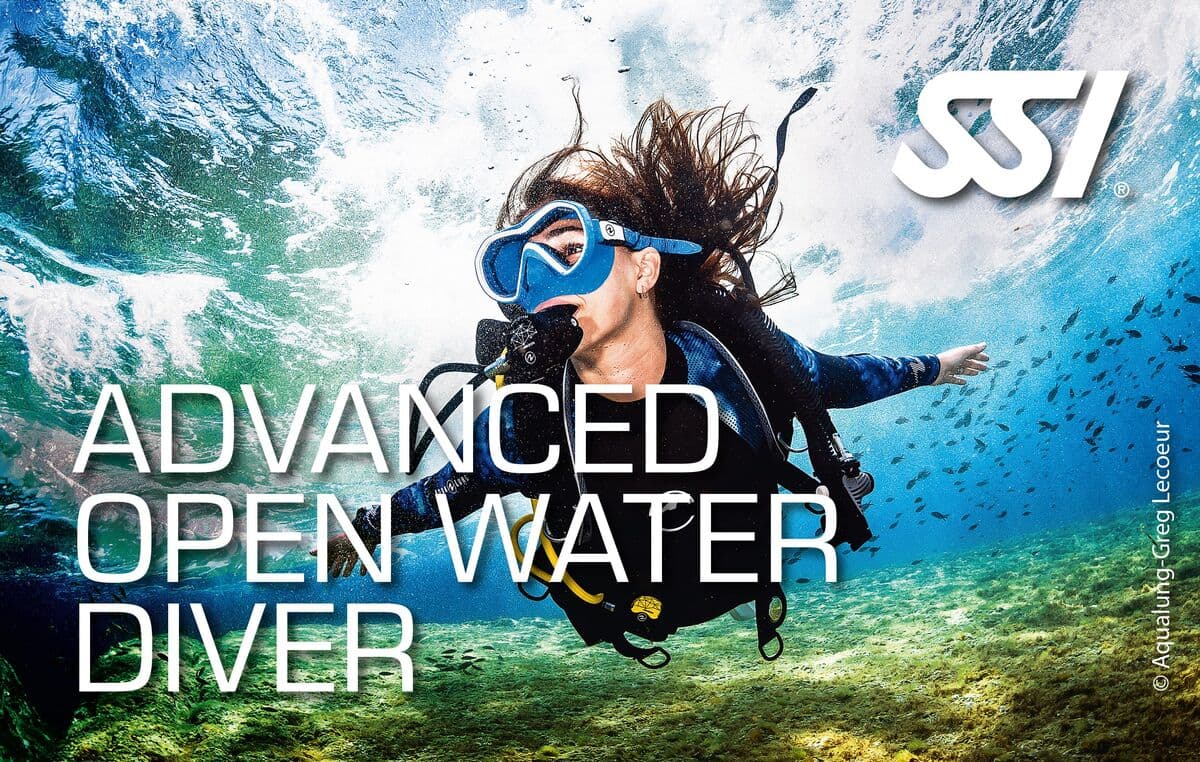 SSI Advanced Open Water Diver SSI kurs kartı